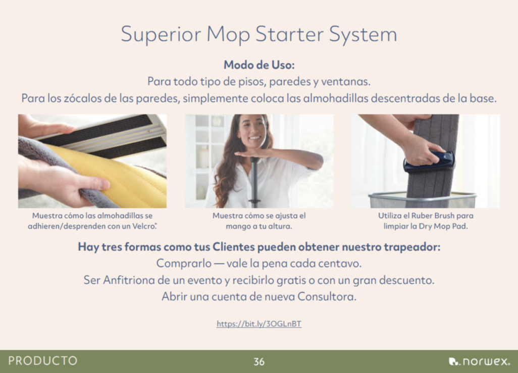 superior mop system example demo