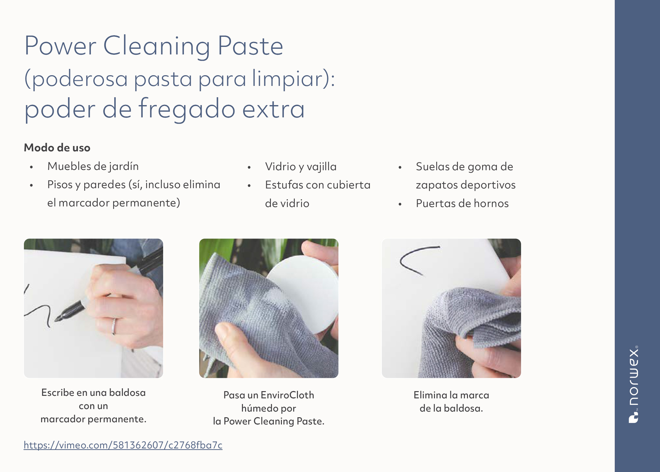 power cleaning paste share card